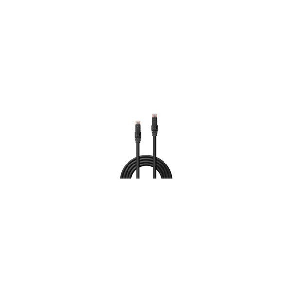 LINDY-UTP-Cat.6-Cable-Black-0.3m-LSOH-incl.-Testprotocol