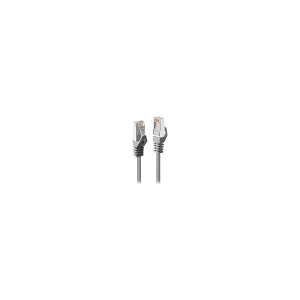 LINDY-Cat.6-STP-Cable-grey-0.3m-easy-shielded