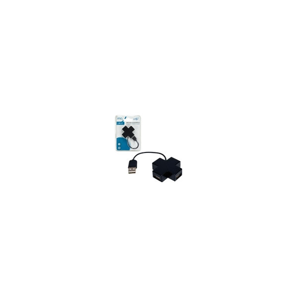 MCL-Mini-hub-4-ports-USB-2.0---Noir