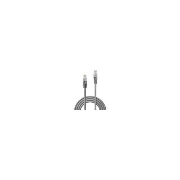 LINDY-Cat.6-STP-Cable-grey-0.5m-easy-shielded