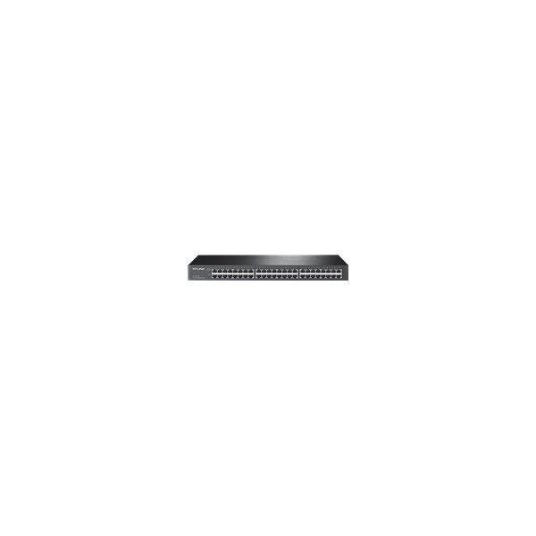 TP-LINK-48-port-Gigabit-Switch-48-10/100/1000M-RJ45-ports-1U-19-inch-rack-mountable-steel-case
