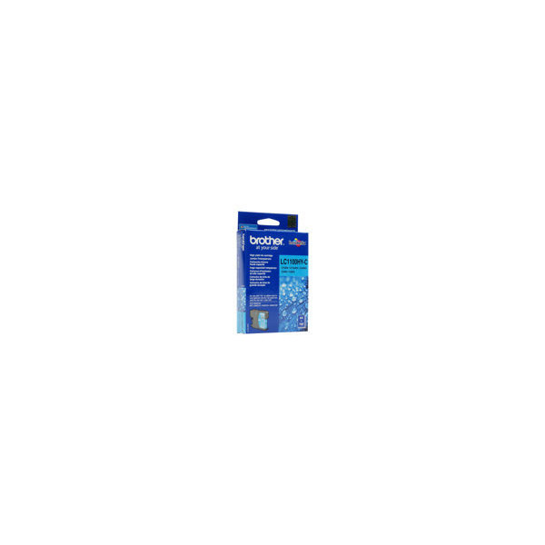 BROTHER-LC-1100-cartouche-d-encre-cyan-haute-capacitï¿½-16ml-750-pages-pack-de-1