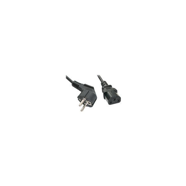 LINDY-IEC-Mains-lead-2m-Schuko-2-Pin-Plug-to-IEC-C13