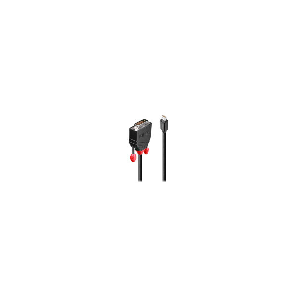 LINDY-Mini-DisplayPort-to-DVI-D-Cable-2m-black