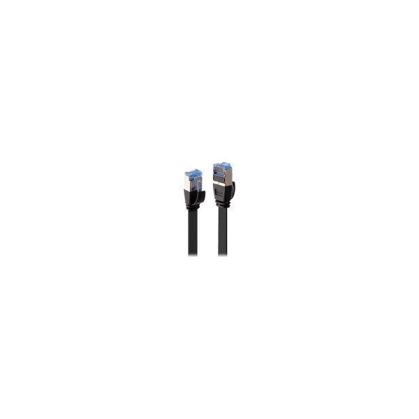 LINDY-Cat.6A-U/FTP-Flat-Patch-Cable-black-5m