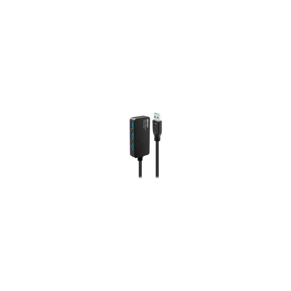 LINDY-Rallonge-active-USB-3.0-Pro-10m-avec-Hub-4-ports