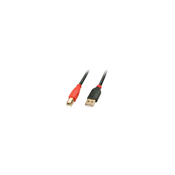 LINDY-10m-USB2.0-Active-Extension-Cable-A/B-USB-2.0-High-Speed-up-to-480MBit/s