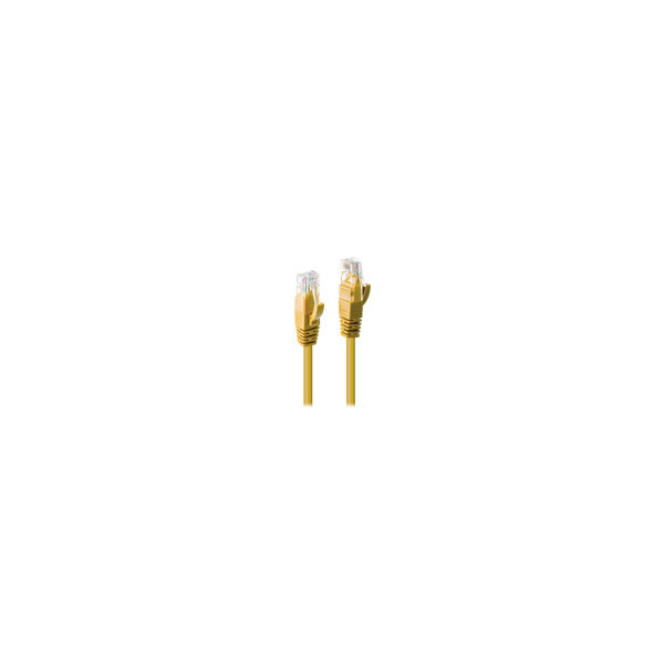 LINDY-Cat.6-UTP-Cable-Yellow-1m