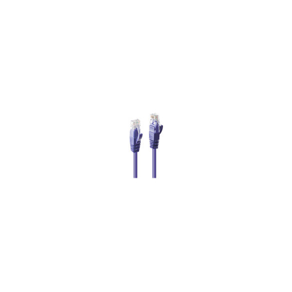 LINDY-Cat.6-UTP-Cable-Purple-0.3m