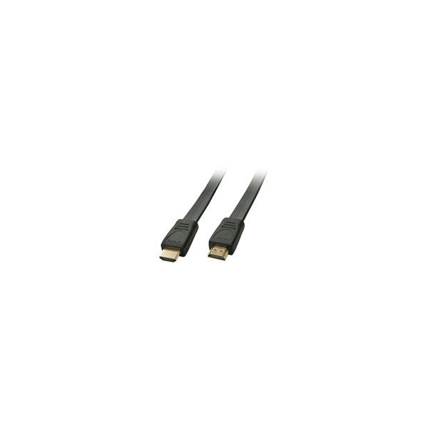 LINDY-HDMI-HighSpeed-Flat-Cable-2m-HDMI-2.0/HDTV-and-HDCP-compatible