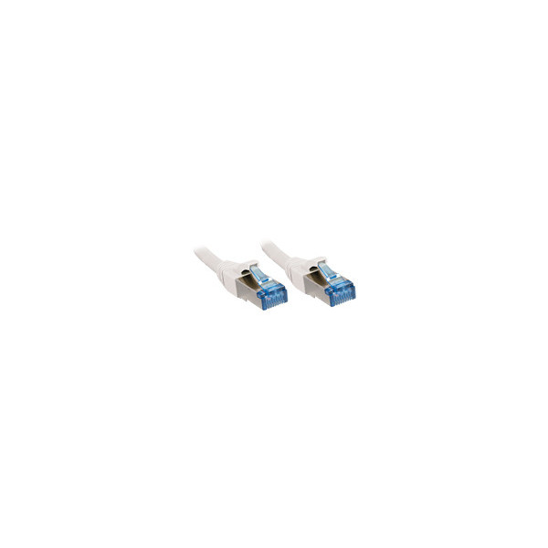 LINDY-Cat.6A-S/FTP-LSOH-White-7.5m-Patch-Cable