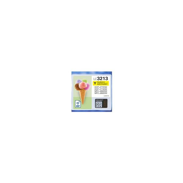 BROTHER-LC3213Y-High-capacity-400-page-yellow-ink-cartridge