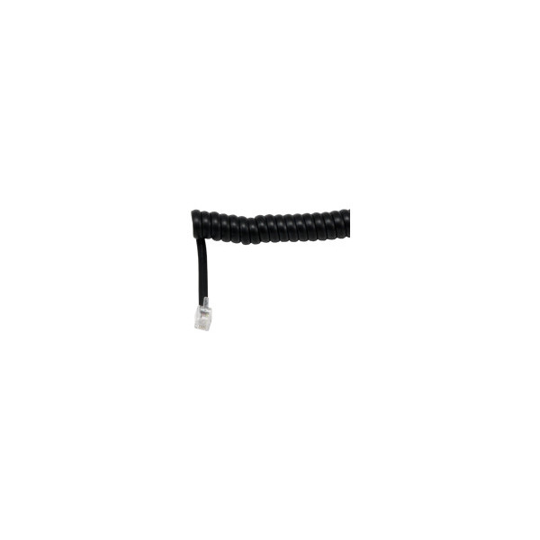 MCL---Cï¿½ble-RJ09-(4P/4C)-Mï¿½le-/-Mï¿½le-Spirale--2.10m