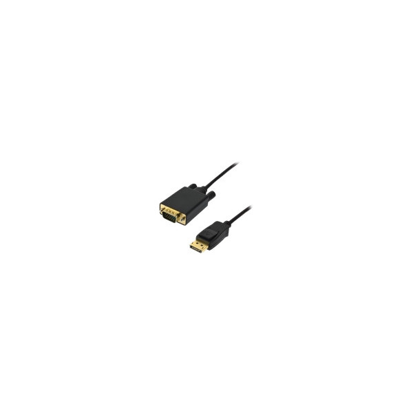 MCL-Cï¿½ble-DisplayPort-mï¿½le-/-VGA-mï¿½le-1.5m
