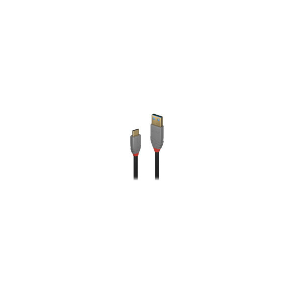 LINDY-Cï¿½ble-USB-3.1-type-C-A-5A-Anthra-Line-1m