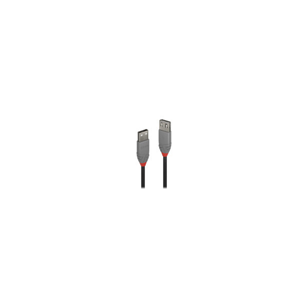 LINDY-Rallonge-USB-2.0-type-A-Anthra-Line-0.5m