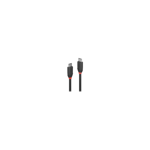 LINDY-1.5m-USB-3.1-Type-C-Cable-3A-Black-Line