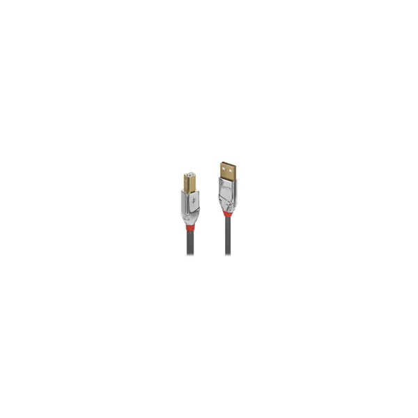 LINDY-2m-USB-2.0-Type-A/B-Cable-Cromo-Line-480Mbit/s