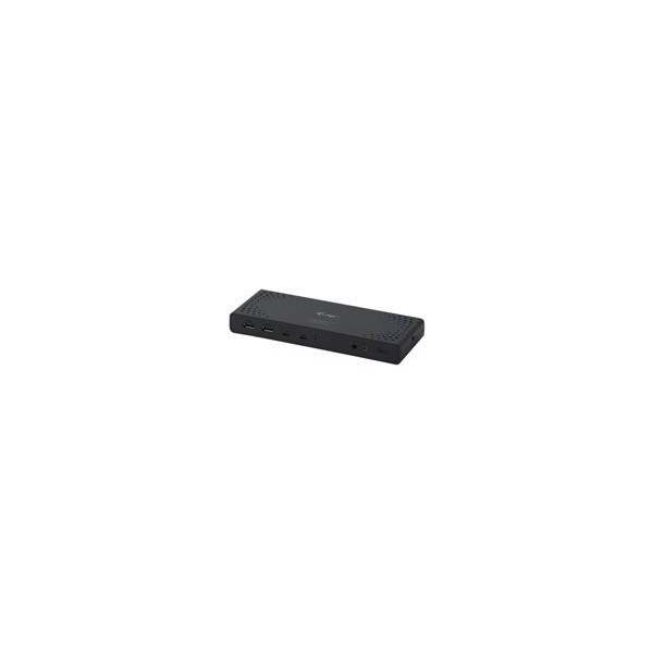 I-TEC-USB-3.0/USB-C-Dualdock-with-PD-1x5K-2x4K-60Hz-2xHDMI-2xDP-1xGLAN-4xUSB-3.0-2xUSB-C-1xAudio/Mic-Jack-1x65W-US