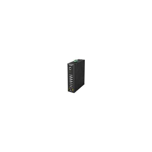 D-LINK-12-Port-L2-Industrial-Smart-Managed-Switch-with-10-x-1GBaseTX-ports-and-2-x-SFP-ports