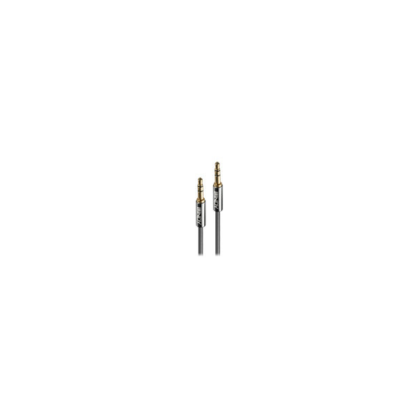 LINDY-Cromo-Line-Audio-Cable-Stereo-3.5mm-3.5mm-M-M-10m-anthrazit