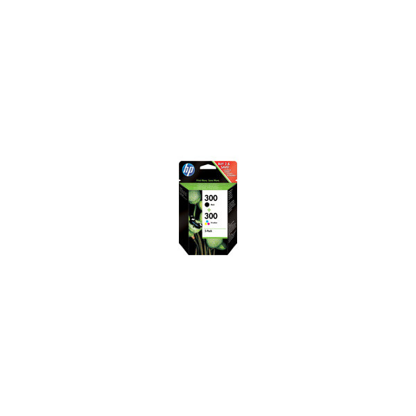 HP-300-original-Ink-cartridge-CN637EE-black-and-tri-colour-standard-capacity-2-x-4ml-black:-200-pages-colour:-165-