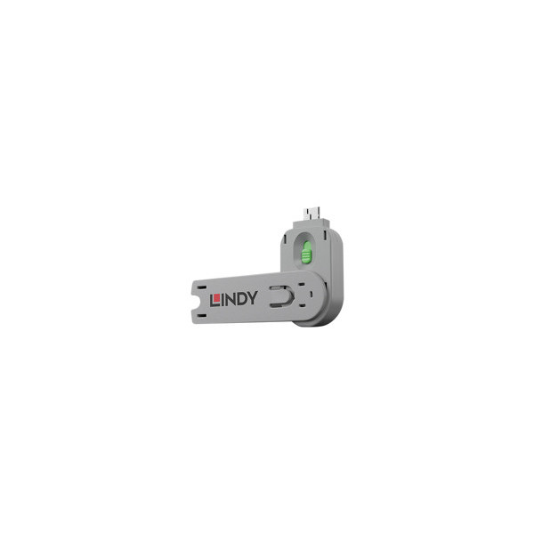 LINDY-Clï¿½-pour-bloqueur-de-port-USB-type-A-vert