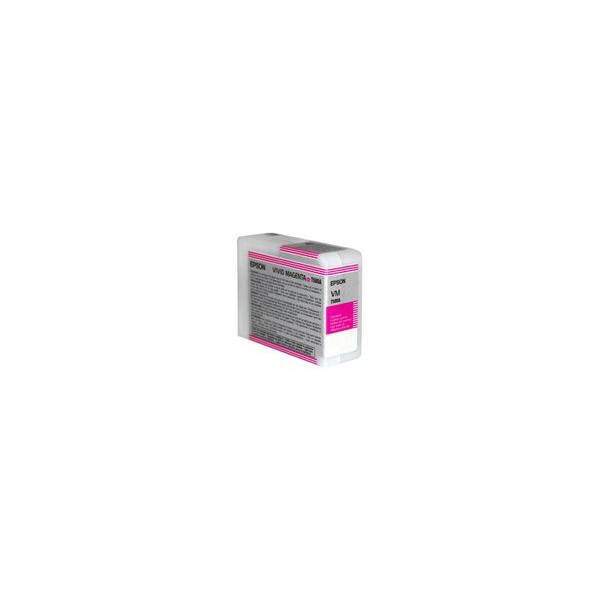 EPSON-T580-cartouche-de-encre-magenta-vif-capacitï¿½-standard-80ml-pack-de-1
