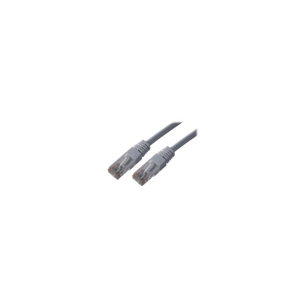MCL-network-cable-CAT-5e-RJ45U-/-UTP---0.5m-Grey
