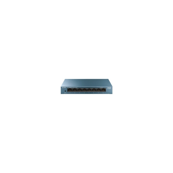 TP-LINK-LiteWave-8-Port-Gigabit-Desktop-Switch-8-Gigabit-RJ45-Ports-Desktop-Steel-Case