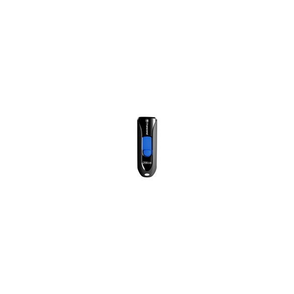 TRANSCEND-256Go-Clï¿½-USB-USB-3.1-Gen-1-Sans-Capuchon---Noir