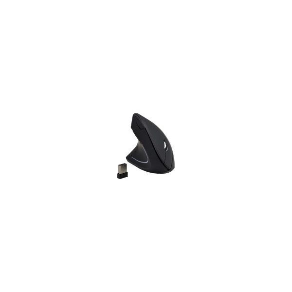 MCL-Souris-ergonomique-sans-fil-pour-gaucher-1600-DPI---Noire