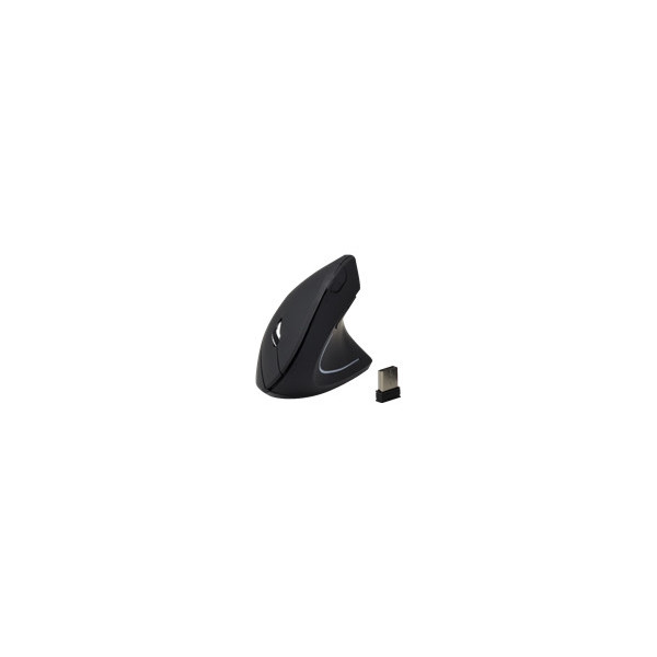 MCL-Souris-ergonomique-sans-fil-pour-droitier-1600-DPI---Noire