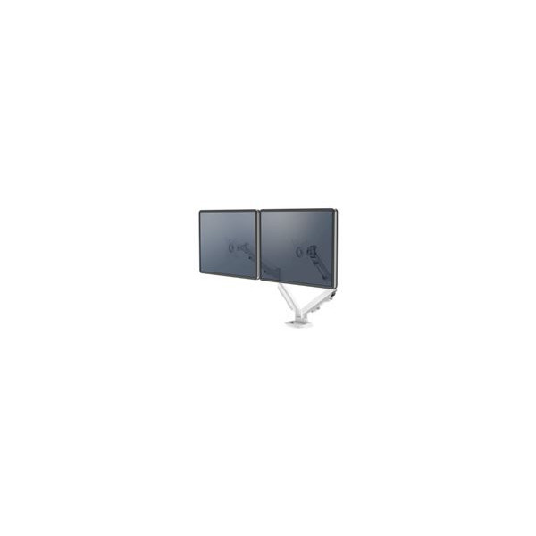 FELLOWES-BRAS-ARTICULE-DOUBLE-ECRAN-EPPADUAL-BLANC-compatible-jusquï¿½ï¿½-39-POUCES