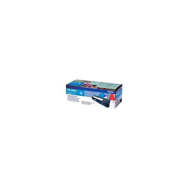 BROTHER-TN-328-cartouche-de-toner-cyan-trï¿½s-haute-capacitï¿½-6.000-pages-pack-de-1