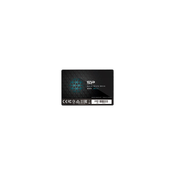 SILICON-POWER-SSD-Slim-S55-240Go-2.5p-SATA-III-6Go/s-550/450-Mo/s