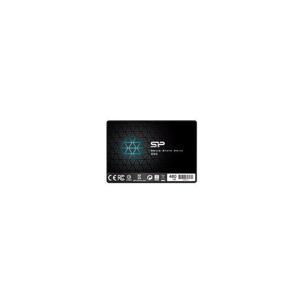 SILICON-POWER-SSD-Slim-S55-480Go-2.5p-SATA-III-6Go/s-560/530-Mo/s