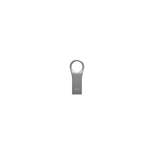 SILICON-POWER-memory-USB-Firma-F80-16Go-USB-2.0-COB-Zinc-alloy-Silver