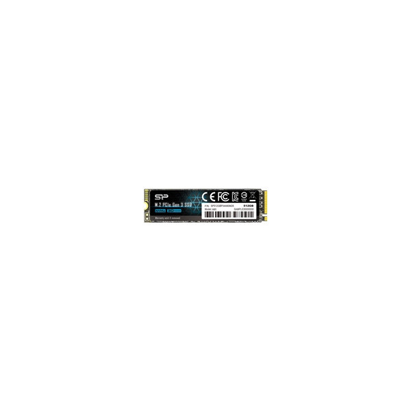 SILICON-POWER-SSD-P34A60-512Go-M.2-PCIe-Gen3-x4-NVMe-2200/1600-Mo/s