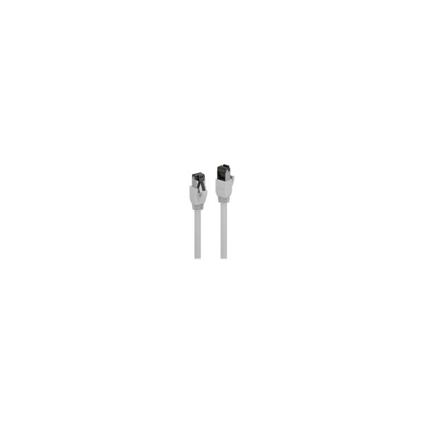 LINDY-5m-Cat.8.1-S/FTP-LSZH-Cable-Grey