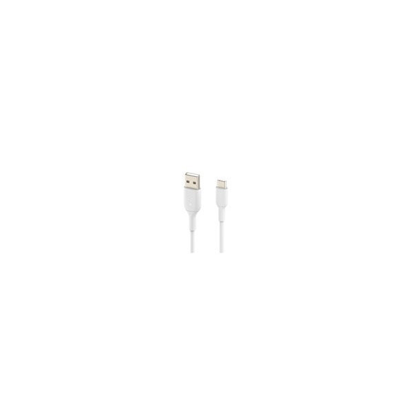 BELKIN-Cï¿½ble-USBA-vers-USBC-0.15m-blanc