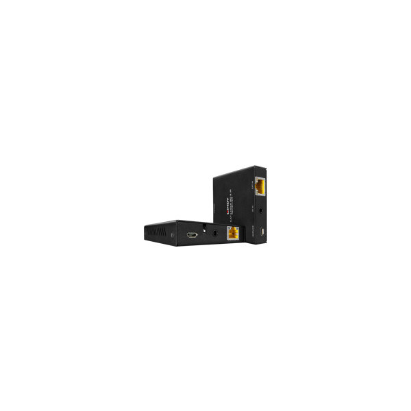 LINDY-50m-Cat.6-HDMI-18G-&-IR-Extender-with-PoC-&-Loop-Out