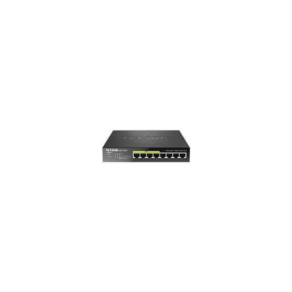 D-LINK-Switch-gigabit-ethernet-non-admin-8-ports-10/100/1000Mbps-dont-4-PoE