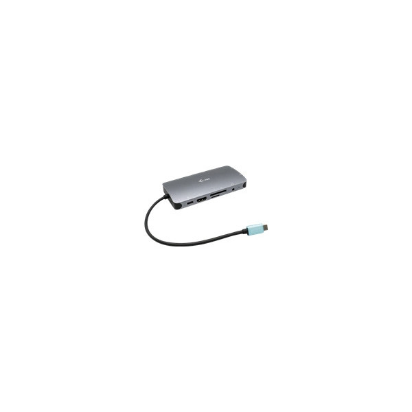 I-TEC-USB-C-Metal-Nano-Dock-1xHDMI-1xVGA-1xSD-1xmicroSD-Cardreader-1xGLAN-3xUSB-3.1-1xUSB-C-Data-1xUSB-C-PD-Sans-A