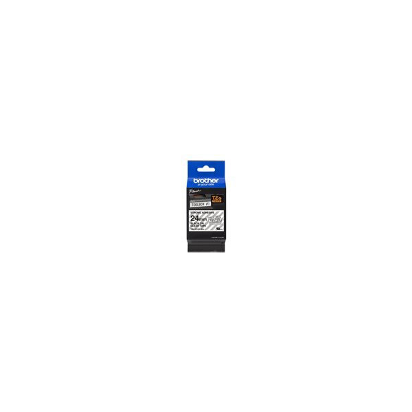 BROTHER-P-TOUCH-TZE-S151-noir-sur-clear-24mm-extra-gluey