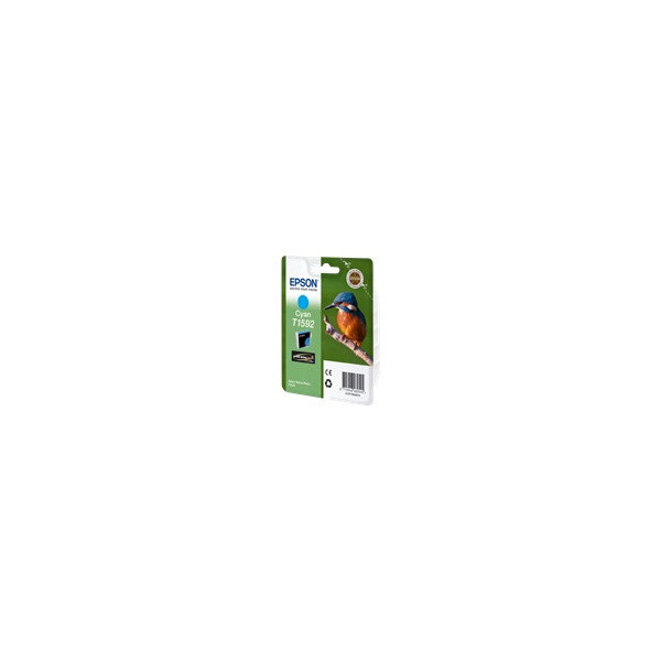 EPSON-T1592-cartouche-d-encre-cyan-capacitï¿½-standard-1-pack-blister-sans-alarme-Stylus-Photo-R2000