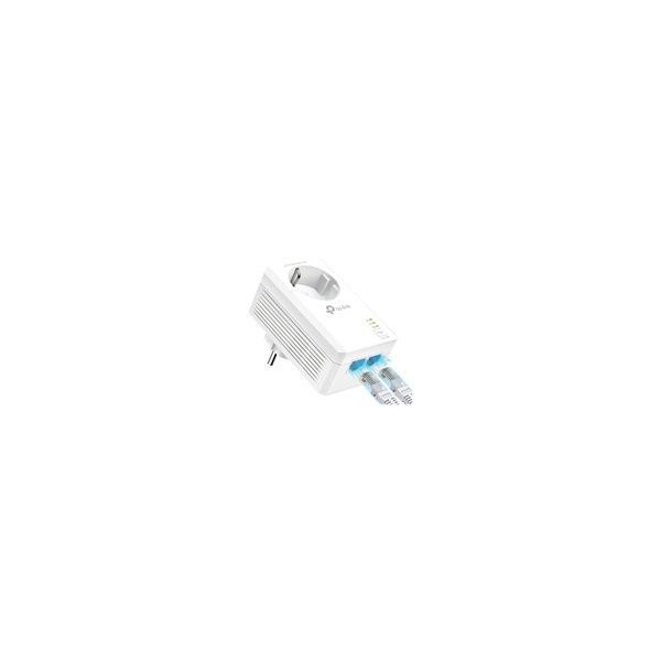 TP-LINK-AV1000-2-Port-Gigabit-Passthrough-Powerline-Starter-Kit