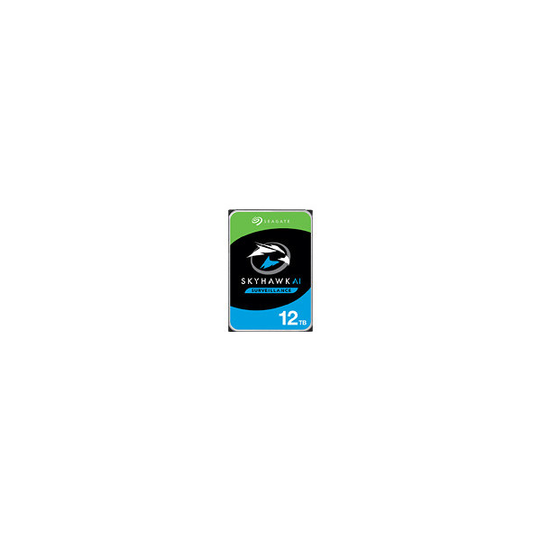 SEAGATE-Surveillance-AI-Skyhawk-12To-HDD-SATA-6Gb/s-256Mo-cache-8.9cm-3.5p-CMR-Helium-BLK
