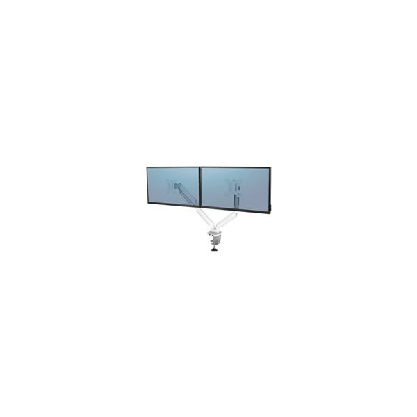 FELLOWES-Bras-Porte-Ecrans-Double-Blanc-Platinum-Series