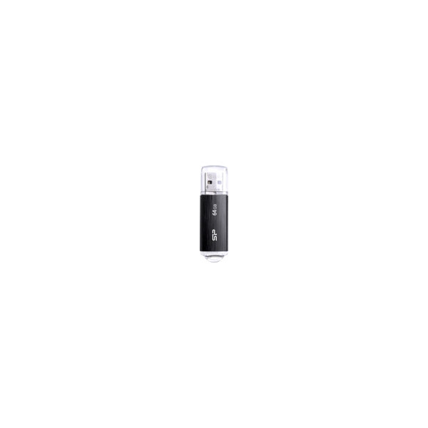 SILICON-POWER-memory-USB-Ultima-U02-4Go-USB-2.0-Black